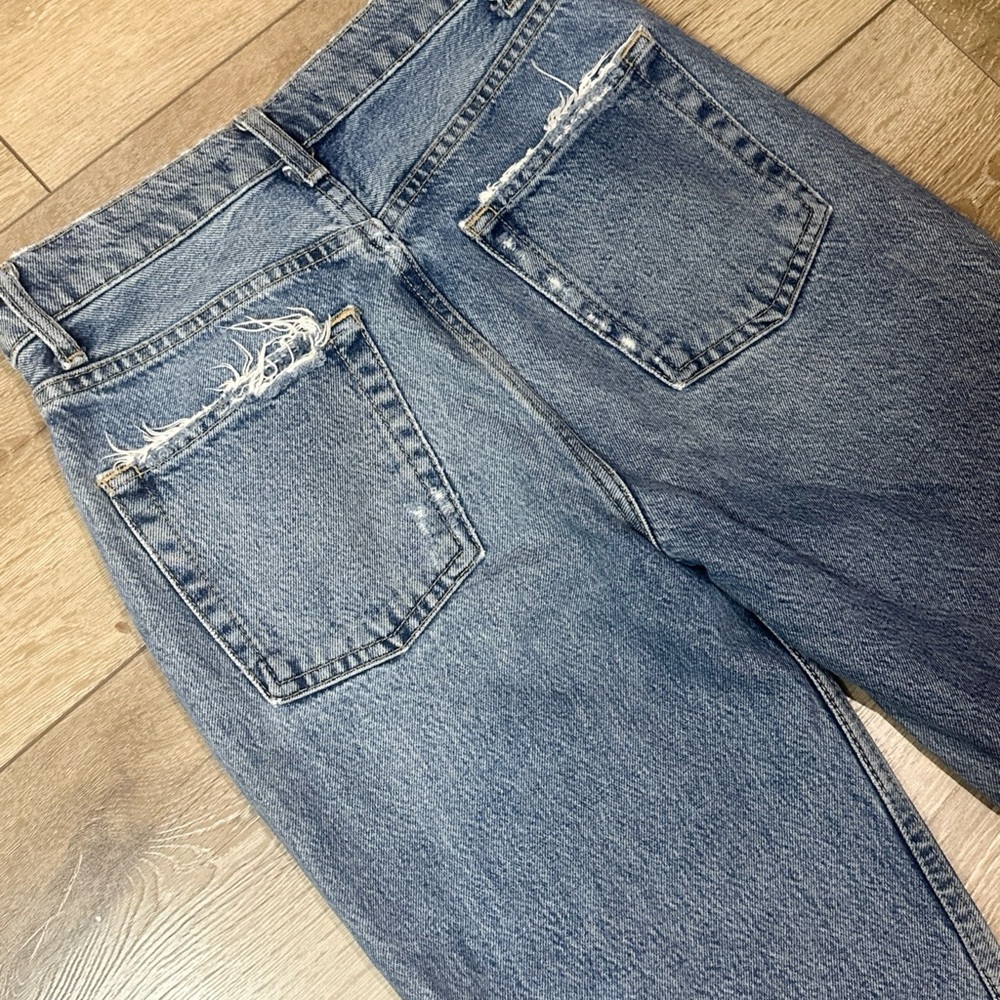We The Free Lita Light Wash Distressed High Rise Slim Leg Jeans - Picture 15 of 15